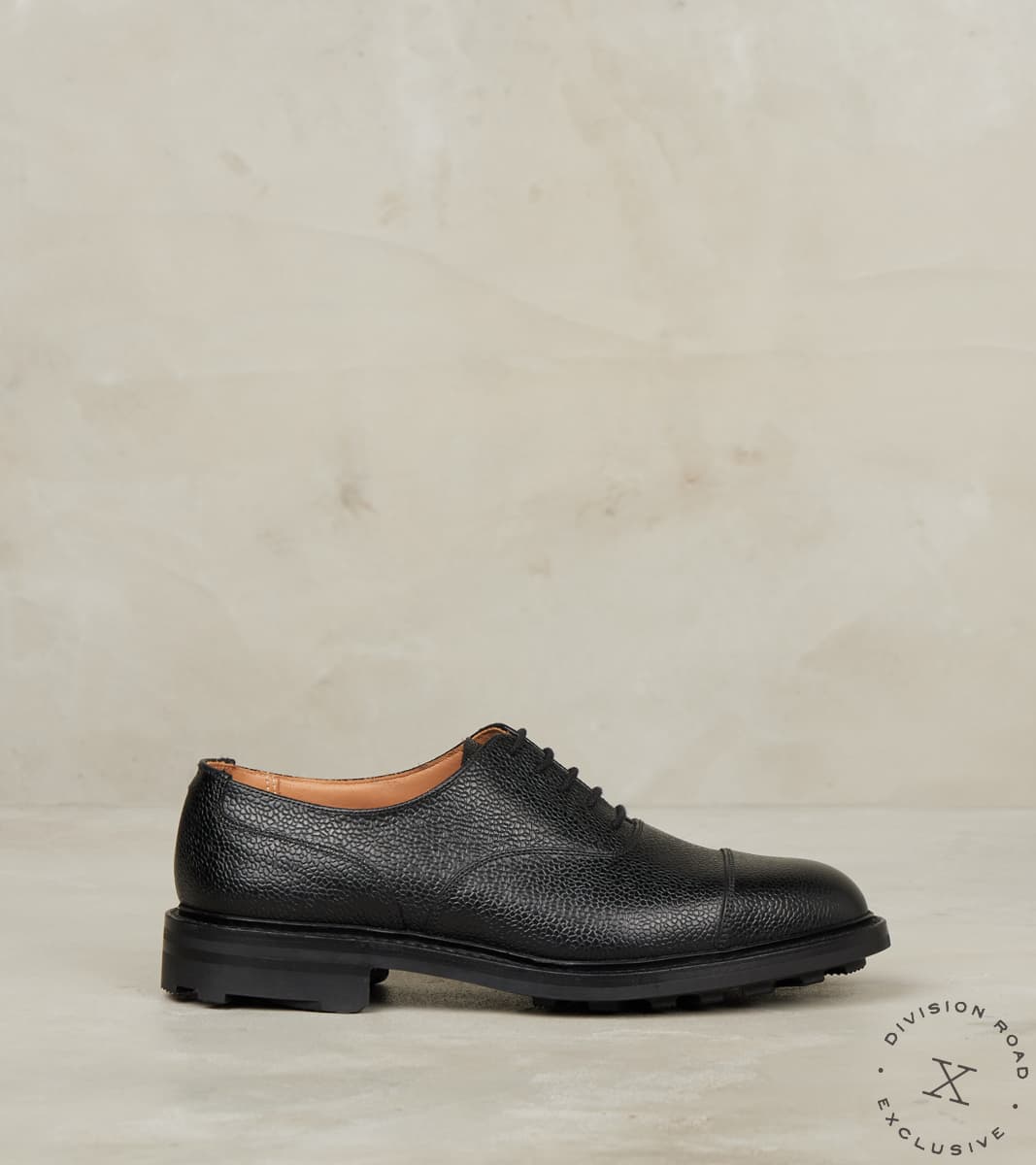 Crockett & Jones x DR Exeter - 375 - Ridgeway - Black Scotch Grain