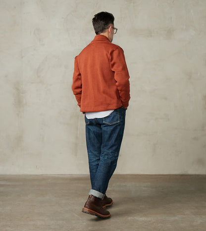 Shawl Cardigan - Burnt Orange