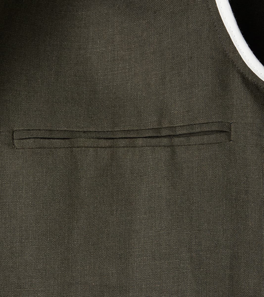 Belgium Washed Linen Essential Jacket - Arabica