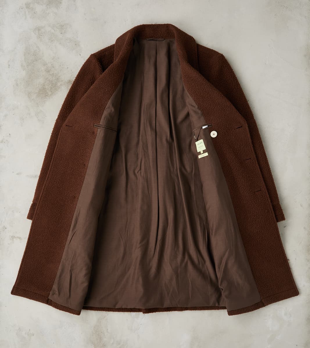 クリーニング済み】DE BONNE FACTURE ウールコート De-Bonne-Facture