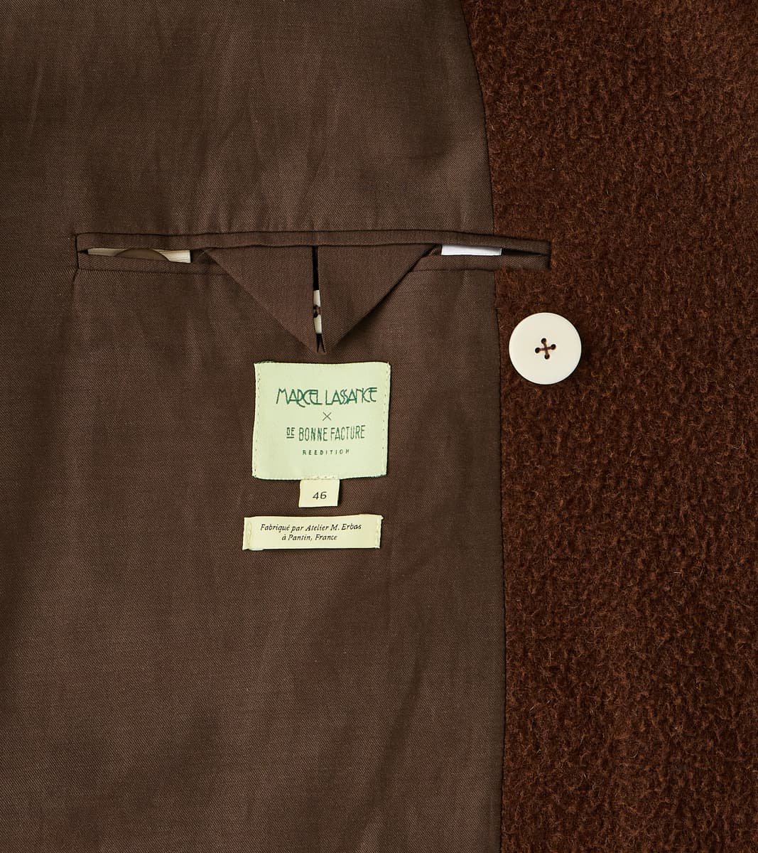 De Bonne Facture Italian Wool Ratine Cloth Marcel Lassance