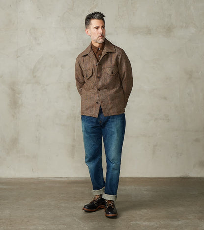 Skyline Overshirt - Lovat® Tweed Twill -  Birmingham Brown Check