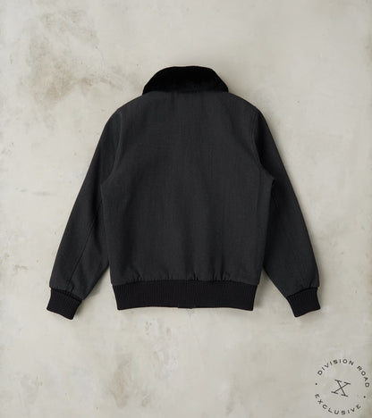 Winston Jacket - Fox Brothers® Military Serge - Charcoal Twill