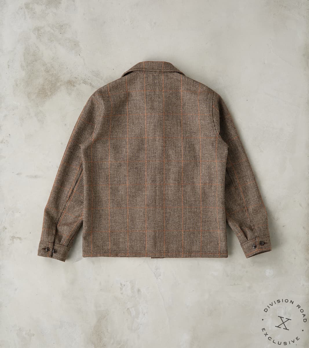 Skyline Overshirt - Lovat® Tweed Twill -  Birmingham Brown Check