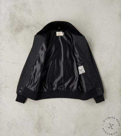 Winston Jacket - Fox Brothers® Military Serge - Charcoal Twill