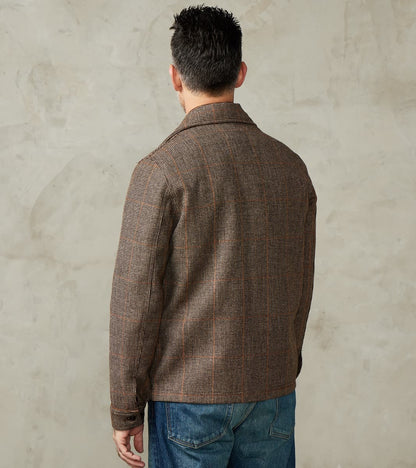 Skyline Overshirt - Lovat® Tweed Twill -  Birmingham Brown Check