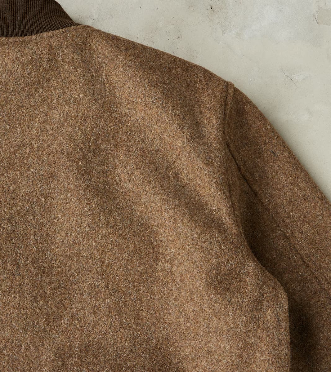 Pilot Club Jacket - Fox Brothers® Great Coat Cloth - Khaki