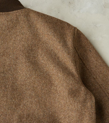 Pilot Club Jacket - Fox Brothers® Great Coat Cloth - Khaki