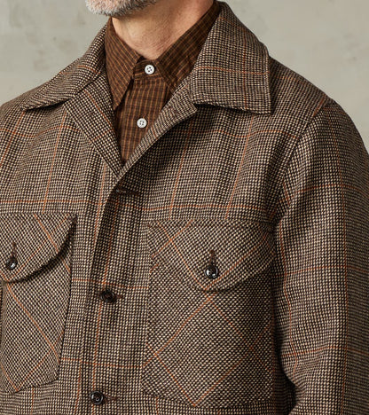 Skyline Overshirt - Lovat® Tweed Twill -  Birmingham Brown Check