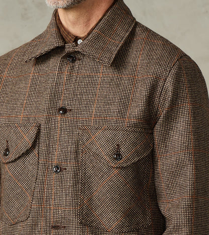 Skyline Overshirt - Lovat® Tweed Twill -  Birmingham Brown Check