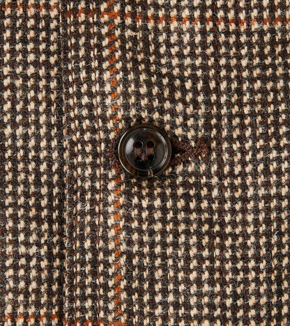 Skyline Overshirt - Lovat® Tweed Twill -  Birmingham Brown Check