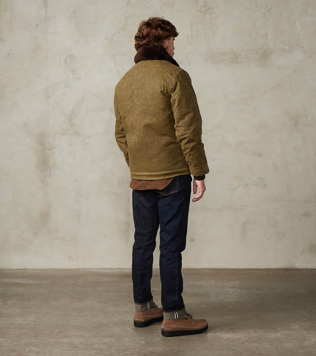 Dehen 1920 x DR N-1 Deck Jacket - 7oz Martexin Waxed Sailcloth