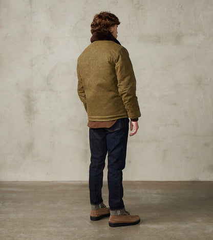 N-1 Deck Jacket - 7oz Martexin Waxed Sailcloth - Military Olive