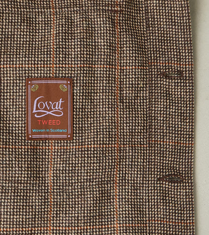 Skyline Overshirt - Lovat® Tweed Twill -  Birmingham Brown Check