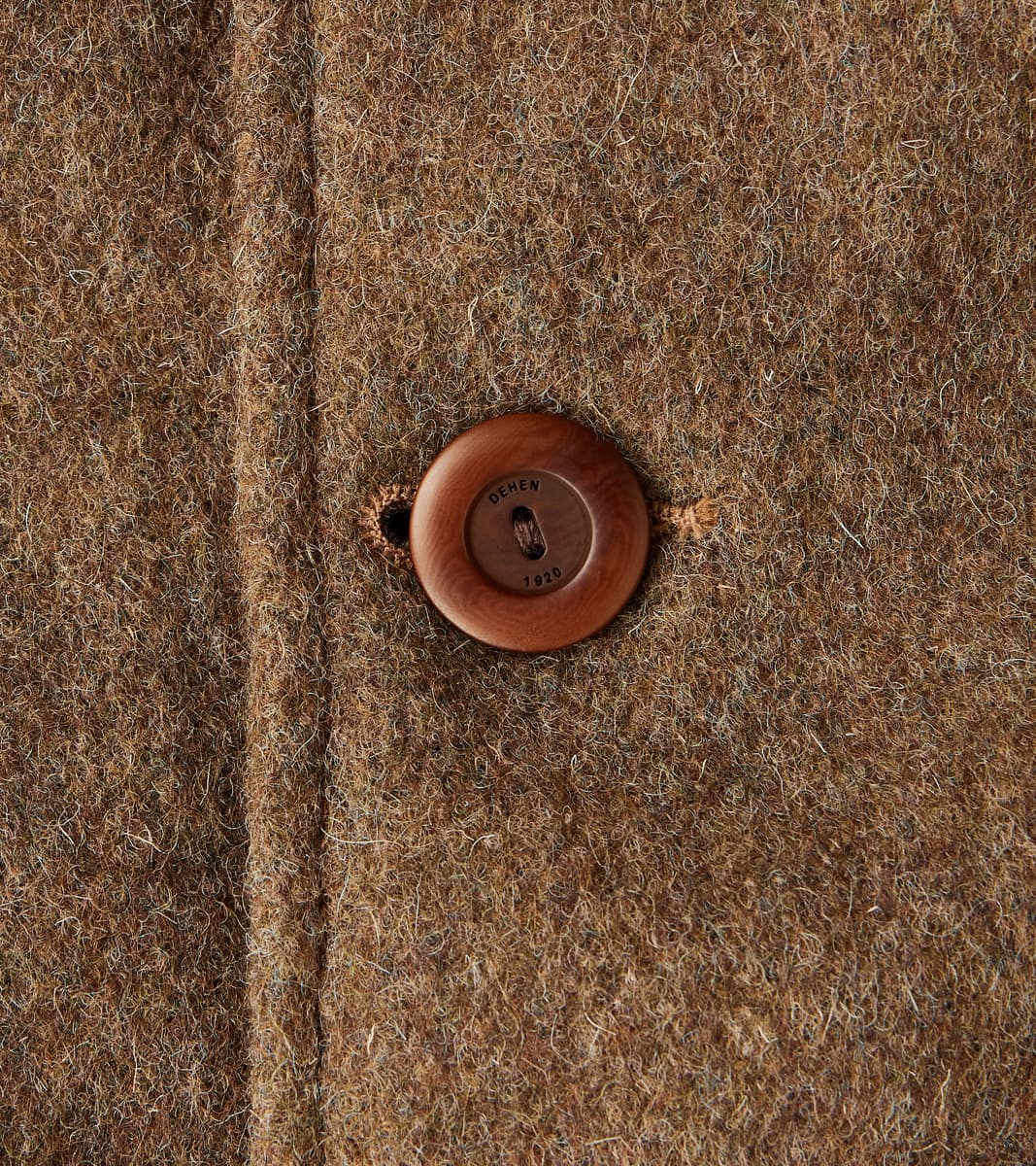 Pilot Club Jacket - Fox Brothers® Great Coat Cloth - Khaki