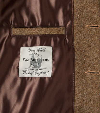 Pilot Club Jacket - Fox Brothers® Great Coat Cloth - Khaki