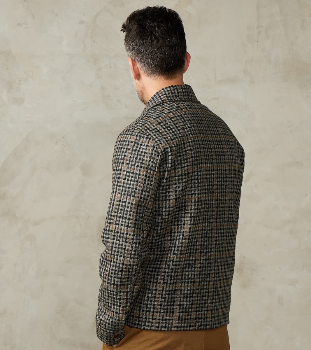 Dehen 1920 x DR Skyline Overshirt - Lovat® Tweed Twill - London