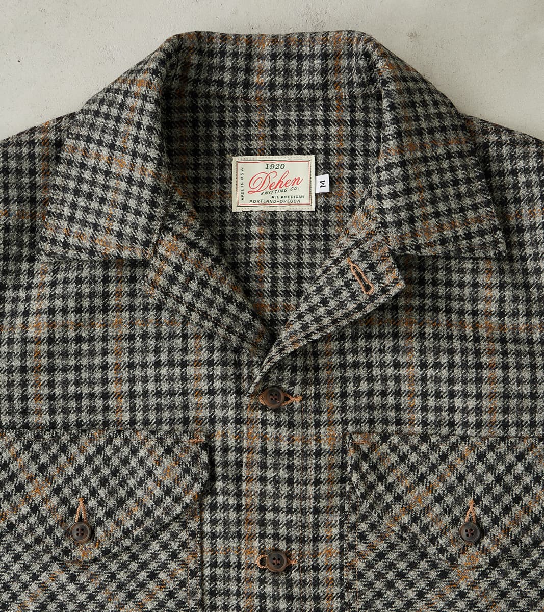 Skyline Overshirt - Lovat® Tweed Twill -  London Town Grey Check
