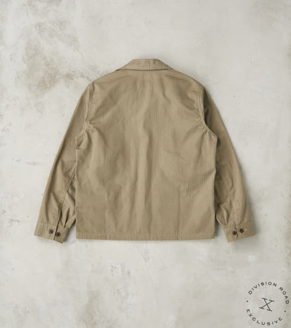 Skyline Overshirt - 12oz H.Stevensons® Dry Waxed Herringbone - Sage