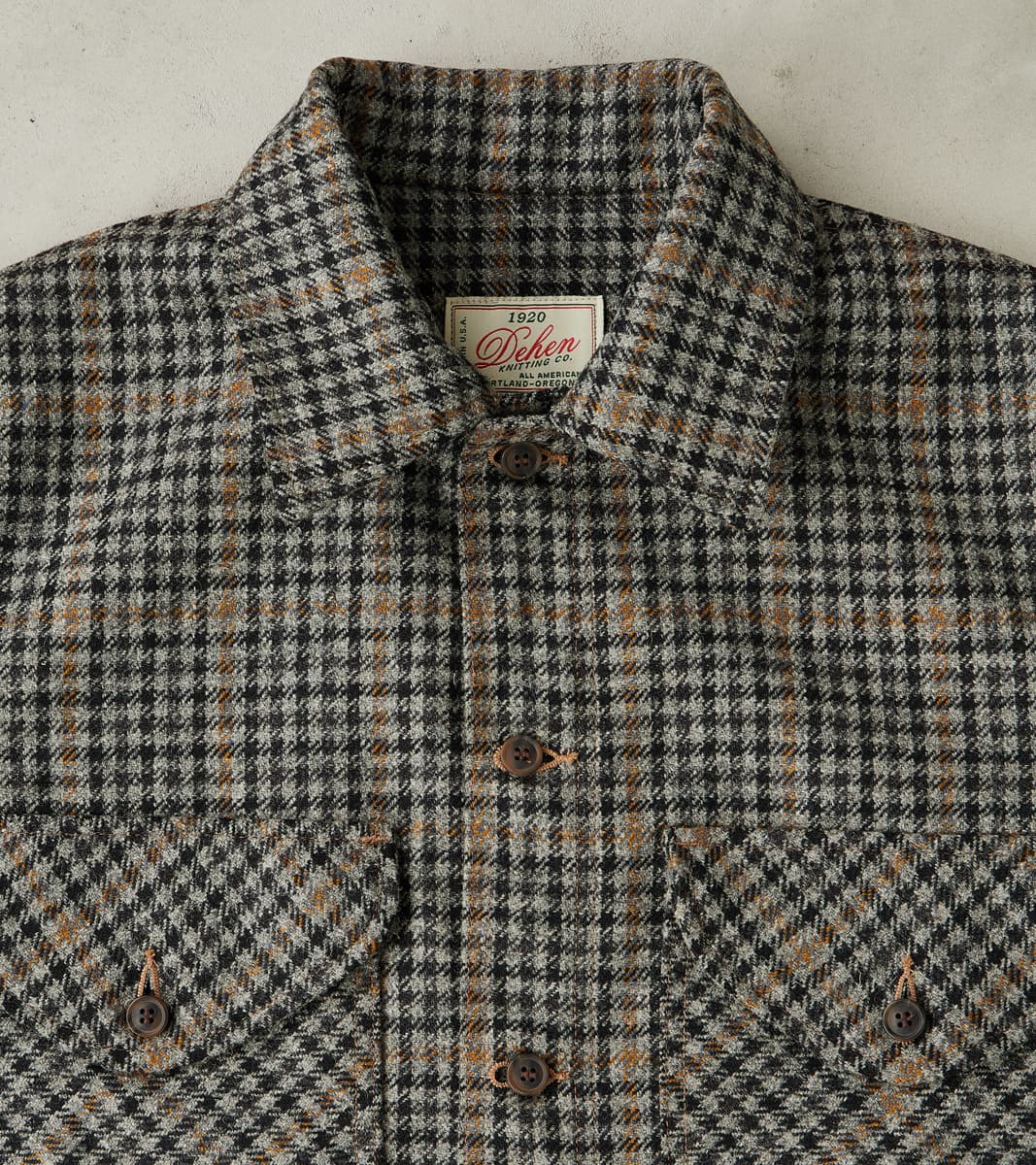 Skyline Overshirt - Lovat® Tweed Twill -  London Town Grey Check