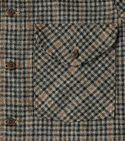 Skyline Overshirt - Lovat® Tweed Twill -  London Town Grey Check
