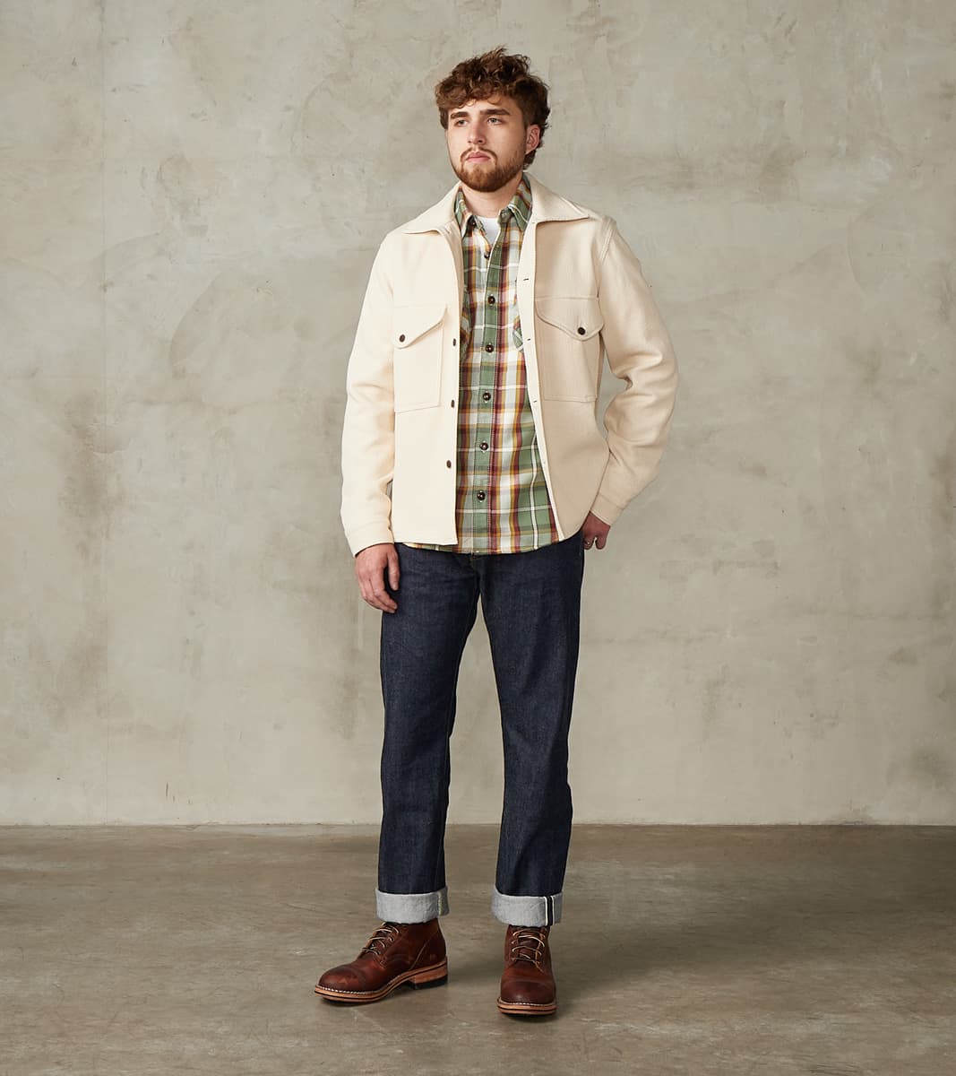 Dehen 1920 x DR N-1 Deck Jacket - 7oz Martexin Waxed Sailcloth