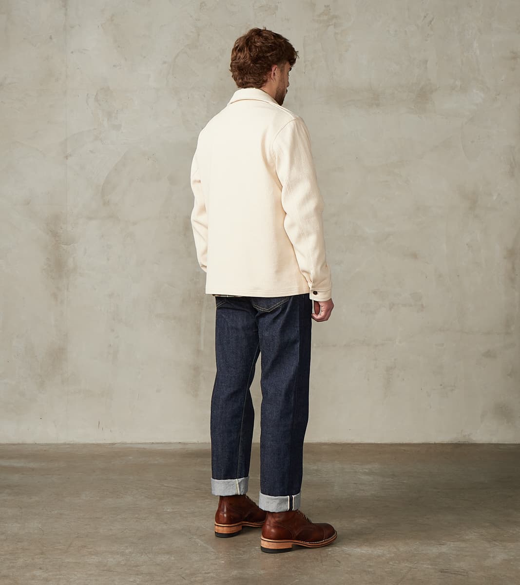 Dehen 1920 x DR Skyline Overshirt - Japanese Sashi-Ori - Natural