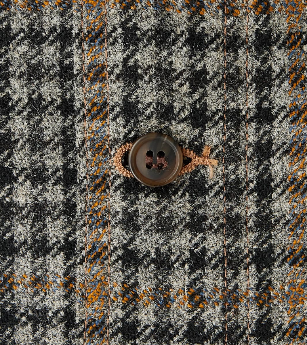 Skyline Overshirt - Lovat® Tweed Twill -  London Town Grey Check