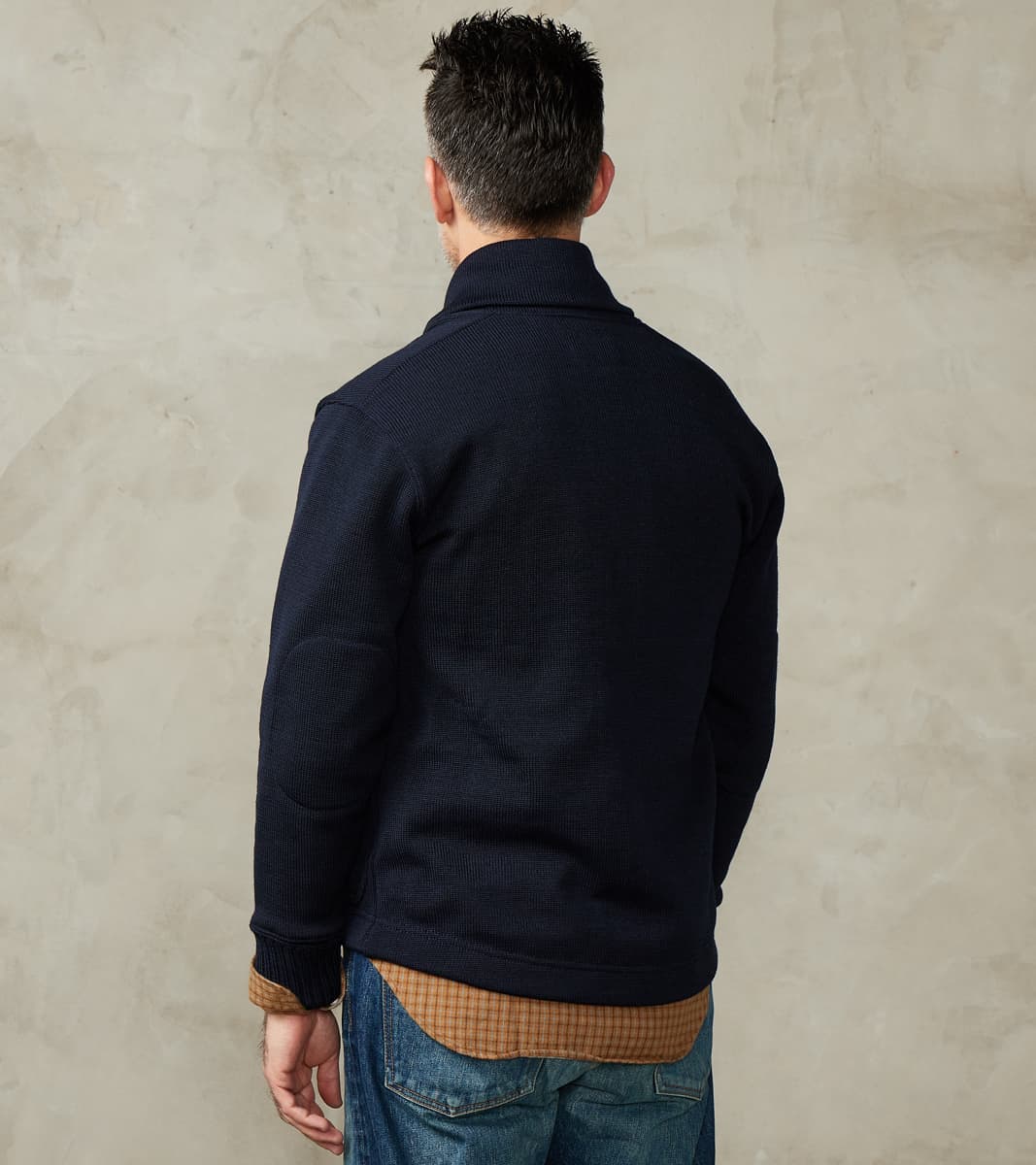 Dehen 1920 x DR Shawl Cardigan - Navy – Division Road, Inc.