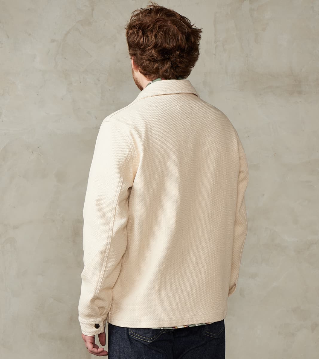 Dehen 1920 x DR Skyline Overshirt - Japanese Sashi-Ori - Natural
