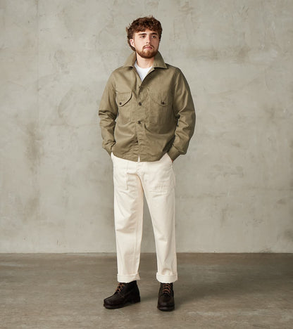 Dehen 1920 x Division Road Skyline Overshirt - 12oz H.Stevensons® Dry Waxed Herri…