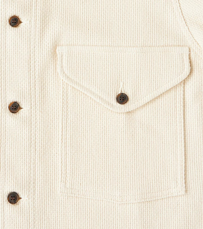 Skyline Overshirt - Japanese Sashi-Ori - Natural