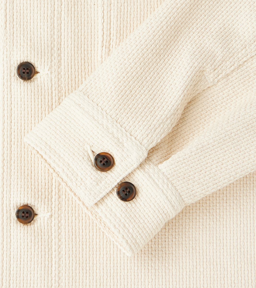 Skyline Overshirt - Japanese Sashi-Ori - Natural
