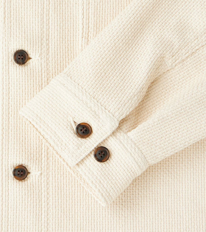 Skyline Overshirt - Japanese Sashi-Ori - Natural