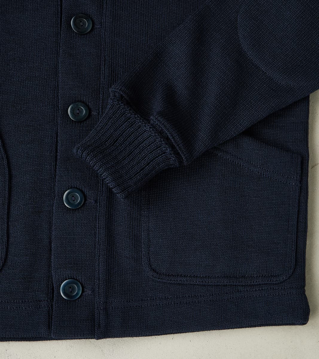 Shawl Cardigan - Navy