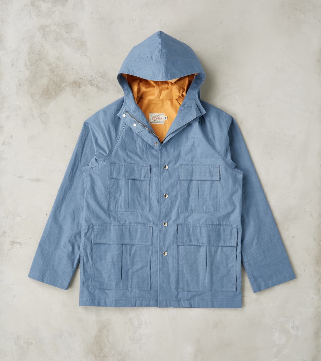 Dehen 1920 Heavy Duty Raincoat - H.Stevensons® Dry Waxed Ripstop - Fad…