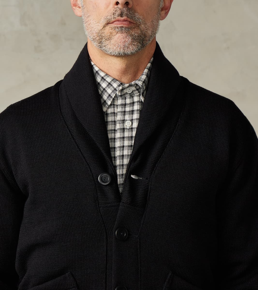 Shawl Cardigan - Black