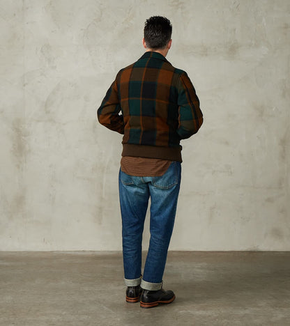 Weekender Jacket - Melton Wool Twill - Oregon Plaid