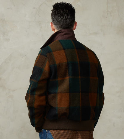 Weekender Jacket - Melton Wool Twill - Oregon Plaid