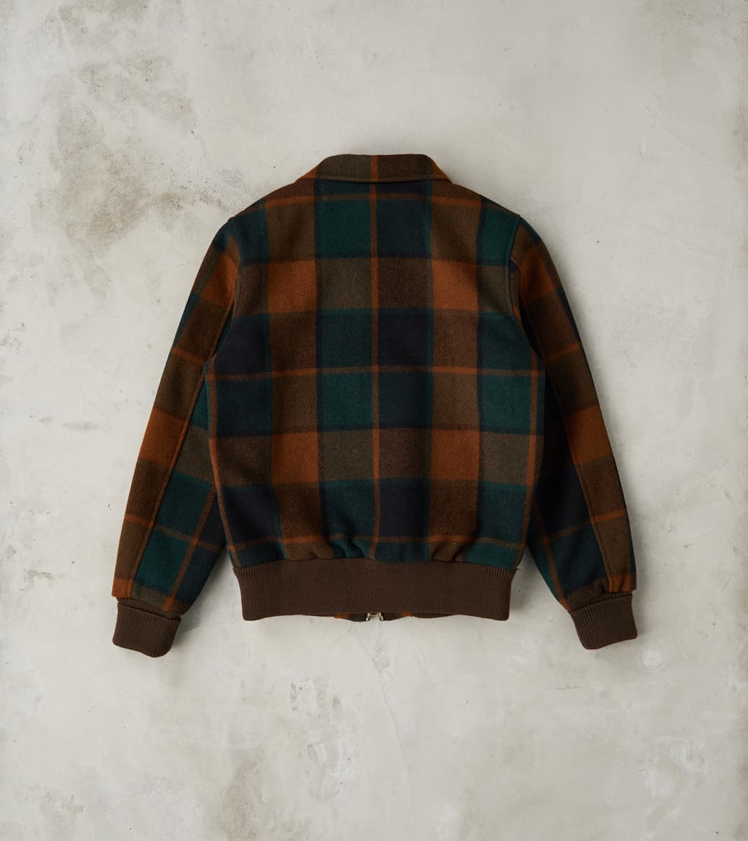 Weekender Jacket - Melton Wool Twill - Oregon Plaid