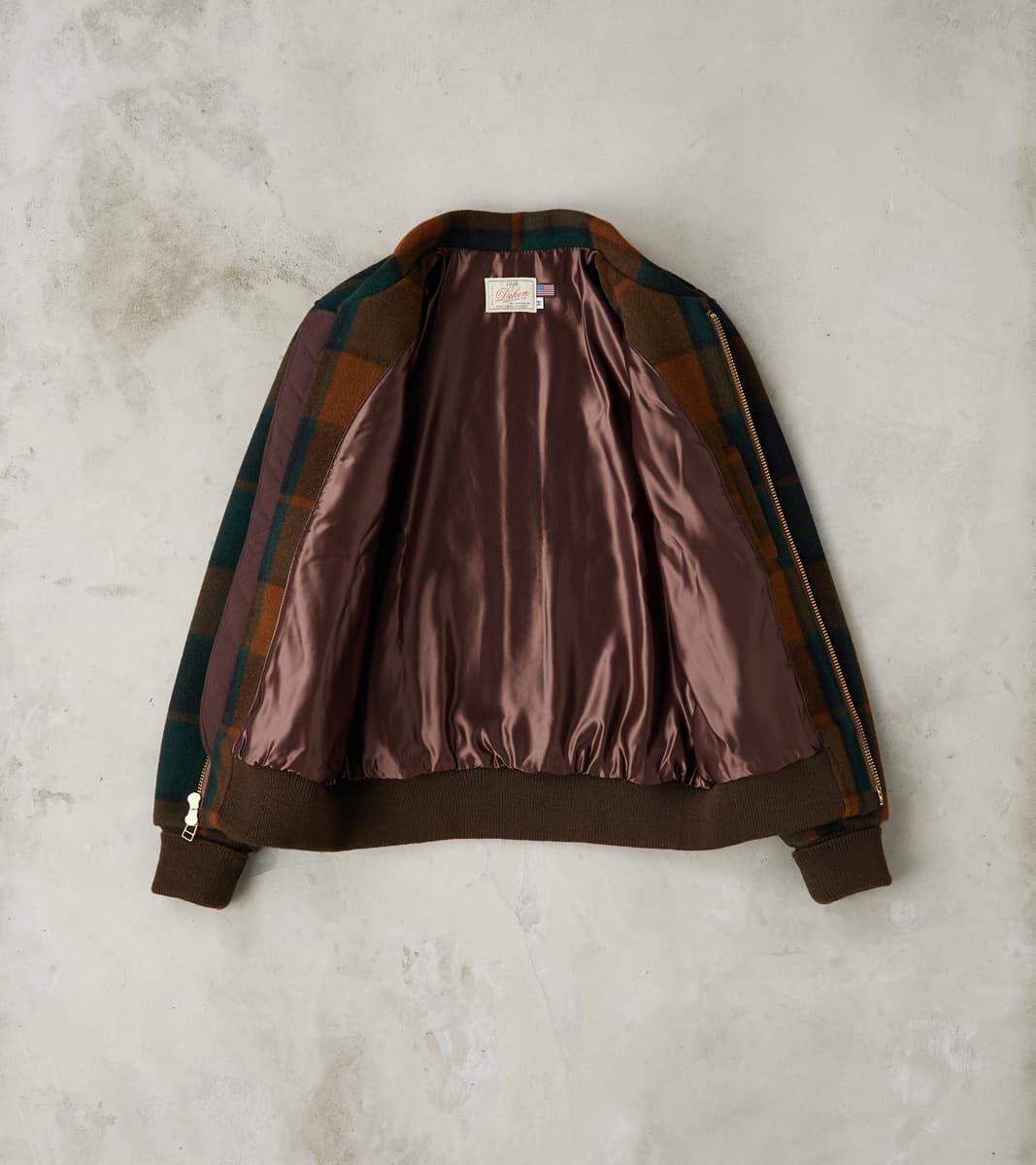 Weekender Jacket - Melton Wool Twill - Oregon Plaid