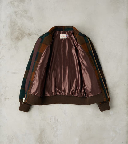 Weekender Jacket - Melton Wool Twill - Oregon Plaid