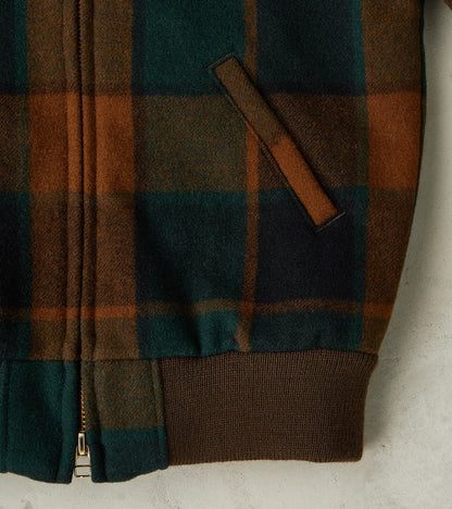 Weekender Jacket - Melton Wool Twill - Oregon Plaid