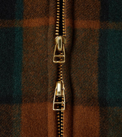 Weekender Jacket - Melton Wool Twill - Oregon Plaid