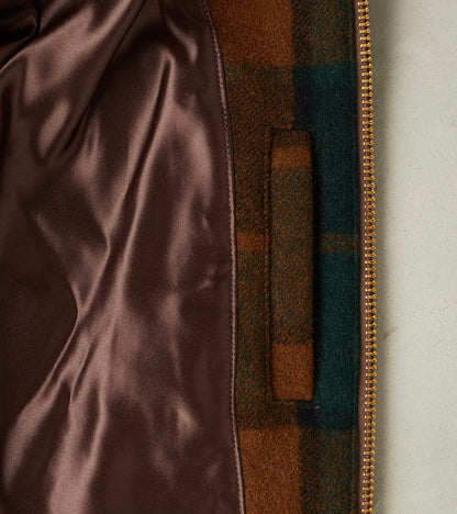 Weekender Jacket - Melton Wool Twill - Oregon Plaid