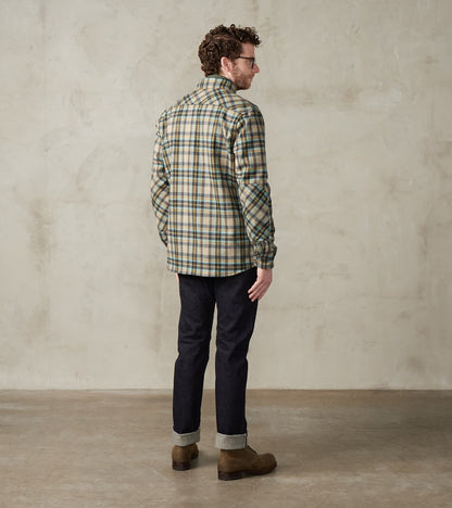 Crissman Overshirt - Fox Brothers® Flannel - Parisian Check Twill