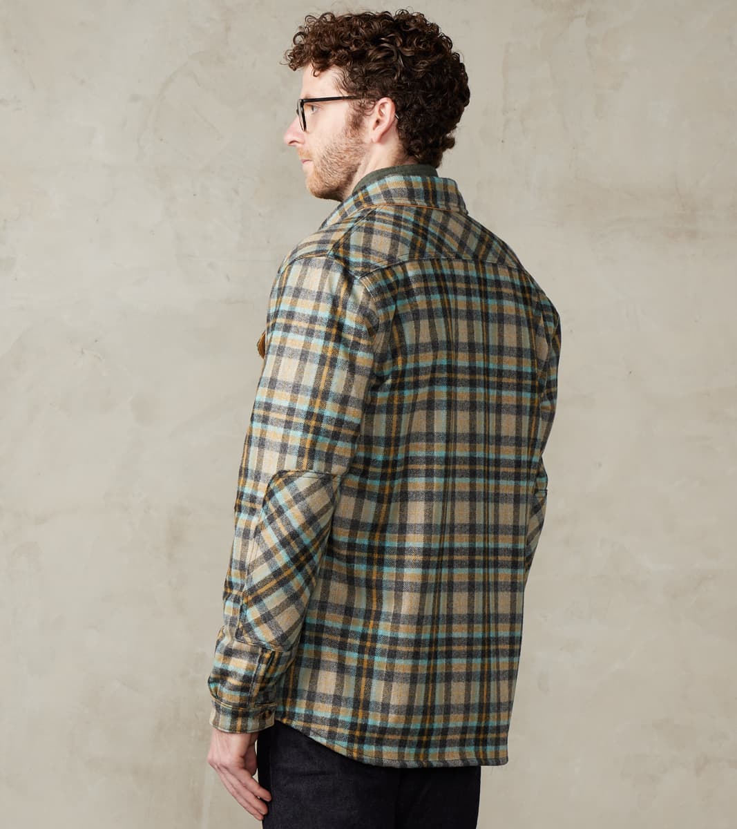 Crissman Overshirt - Fox Brothers® Flannel - Parisian Check Twill