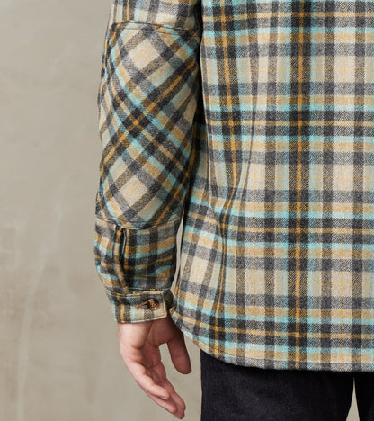 Crissman Overshirt - Fox Brothers® Flannel - Parisian Check Twill