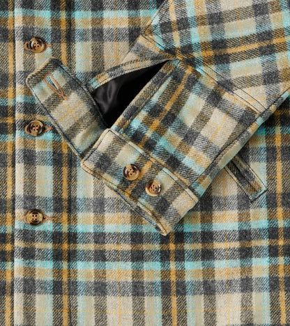 Crissman Overshirt - Fox Brothers® Flannel - Parisian Check Twill