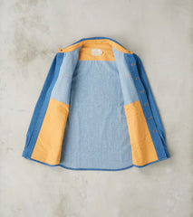 Crissman Overshirt - Washed Denim - Sky Blue